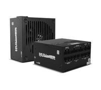 NOX Hummer P 1000W 80 Plus Platinum -NXHUMMERP1000W- Alimentation 1000W, ATX, EPS, S-ATA, 3.0 12V, Ventilateur Ultra-Silencieux 140mm, condensateurs électrolytiques TEAPO, Noir