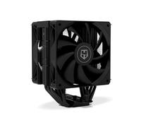 NOX Xtreme Products Hummer H-200 LCD - Ventirad CPU avec Écran LCD, Double Ventilateur 120mm, 6 Caloducs Cuivre, TDP 240W, PWM, Compatible avec Intel LGA 1700 et AMD AM5, Noir