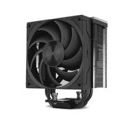 NOX Xtreme Products Hummer H-400 - Dissipateur CPU FBD Compatible AMD AM/AM4 et Intel 115X/1200/1700/1851, Ventilateur 120 mm PWM, 4 heatpipes cuivre/Aluminium, Noir