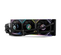 Nox Xtreme Kit watercooling AIO Hummer M-360 LCD – Radiateur 360 mm, Écran LCD, 3 x 120 mm – Noir