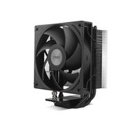 NOX XTREME PRODUCTS HUMMER R-400 Black - Dissipateur thermique pour CPU refroidi par air, ventilateur PWM 120mm, TDP 235W, 4 heatpipes, compatible Intel/AMD, silencieux et efficace, noir