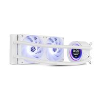 NOX Hummer X-240 LCD Processeur Refroidisseur d'air 12 cm Blanc 1 pièce(s)