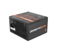 NOX Xtreme URANO Pro 550 W 80 Plus Bronze - Alimentation ATX avec Ventilateur Silencieux 120 mm PWM, Protection intégrale (OVP, UVP, OPP, SCP, OTP), PFC Actif, câbles Plats Extra Longs