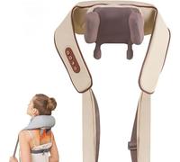 Noxa Massager, 2025 New Noxa Massager, 3 Levels Adjustable Heat and Massage Speed, Rechargeable Portable Massagers (Khaki)