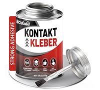 NoxGule Colle Contact, Colle Neoprene Liquide, Colle Semelle Chaussure, colle PVC Plomberie, pour Chaussures Cuir, Bâches Camion, Bateau Pneumatique, Toit Voiture, Transparent Imperméable,170g