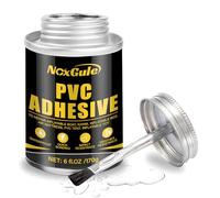 NoxGule Colle PVC Piscine, Colle Neoprene Liquide, ColleNeoprene Extra Forte, pour Bateaux Pneumatiques, Matelas Gonflable, Transparent Imperméable, Prise Rapide, 170g