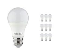 Noxion Lot 10x Lucent Classic LED E27 Poire Dépolie 8.5W 806lm - 827 Blanc Très Chaud | Dimmable - Équivalent 60W