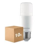 Noxion Lot 10x Stick LED E27 Dépolie 9.5W 950lm - 830 Blanc Chaud | Équivalent 68W