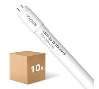 Noxion Lot 10x Tube LED T8 Avant (EM/Direct 230V) Standard Output 15W 1800lm - 865 Lumière Du Jour | 120cm - Équivalent 36W