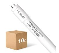 Noxion Lot 10x Tube LED T8 Avant (EM/Direct 230V) Standard Output 19W 2300lm - 840 Blanc Froid | 150cm - Équivalent 58W
