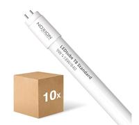 Noxion Lot 10x Tube LED T8 Avant (EM/Direct 230V) Standard Output 7.5W 900lm - 840 Blanc Froid | 60cm - Équivalent 18W