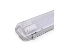 Noxion Réglette LED Étanche Boîtier Vide Poseidon V2.0 incl. 2x Noxion Tube LED T8 Standard Output 9W 2x900lm - 830 Blanc Chaud |