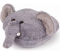 Noxxiez Chauffe-pieds doux et moelleux pour enfants - Une chaleur agréable pour les jours froids Eléphant