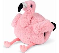 NOXXIEZ - Doudou - Flamant rose (avec fonction muff) Peluche Doudou