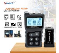 NOYAFA NF-488 vérificateur PoE réseau LCD sur l'outil de Test de boucle de testeur de câble Lan Ethernet cat5 cat6