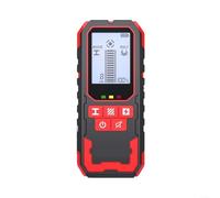 NOYAFA NF-517 Scanner mural numérique avec écran HD de 2,4 pouces, dispositif de localisation pour métal, bois et lignes CA, étanche IP54, construction légère 180 G pour chantier, rouge/noir