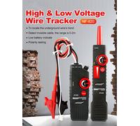 NOYAFA NF-820 Localisateur de câbles souterrains anti-interférences Conception haute et basse tension pour 220-380V Testeur de câbles de réseau Détection de câbles muraux et souterrains