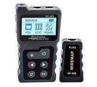 NOYAFA Testeur PoE Tester en ligne Power Over Ethernet Testeur de courant Testeur de tension Testeur pour test POE, contrôle de la continuité des câbles réseau