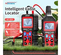 NOYAFA traqueur de câble souterrain NF-826 testeur de câble Anti-interférence localisateur de câble haute et basse tension détecteur de tuyaux souterrains NF-826