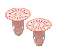 Noyau de Douche Bouchon 2 pièces améliorées cafard lutte antiparasitaire déodorant sol Drain noyau cuisine salle de bains toilette Anti-odeur douche bouchon for canalisation bouchon piège(Upgrade-Pink