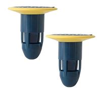 Noyau de Douche Bouchon 2 pièces améliorées cafard lutte antiparasitaire déodorant sol Drain noyau cuisine salle de bains toilette Anti-odeur douche bouchon for canalisation bouchon piège(Upgrade-Blue