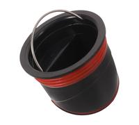 Noyau de Drain Anti-odeurs Protection Anti-refoulement Noir | Compatible Plupart des Canalisations, Installation Facile, Matériau Plastique et Silicone Résistant à Corrosion