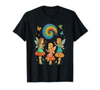 Noyau de fée Arc-en-Ciel Magique avec fées fantaisistes T-Shirt