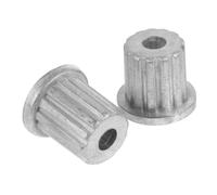Noyau de Pulsateur pour Lave-linge 2 Pièces Métal Argenté