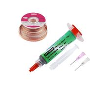Noyau de soudure et pâte de flux pour réparation électronique, flux sans nettoyage (20 g), kit de dessoudage