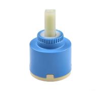 Noyau de valve à cartouche, matériau plastique compatible avec robinets mélangeurs de lavabo de 35 mm/40 mm pour fixation de robinets/robinets, baignoire, cuisine (40 mm)