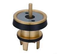 Noyau de valve de chasse d'eau de rechange pour vannes d'angle avec construction en laiton massif et fonction de décharge de débit contrôlé (40 mm)