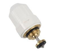 Noyau de valve de distributeur d'eau en laiton et plastique avec bouchon de régulation, contrôle du thermostat du collecteur de chauffage M30 x 1,5, design anti-fuite pour un réglage précis de la