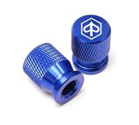 Noyau de Valve de Moto pour Piaggio Liberty125 MP3 500 Medley Beverly 300 ZIP50 X7 X9 Moto CNC Valve Core Cap Aéré Bouche Pneus Gaz Buse Couverture(Blue)