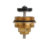 Noyau de valve de retour en laiton M22 x 1,5/M30 x 1,5 pour actionneur de chauffage au sol UFH, composant de contrôle de température fileté fiable, compatible avec une unité unique avec finition dorée