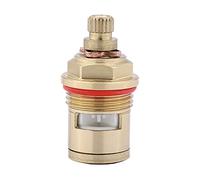 Noyau de Valve de robinet de remplacement en laiton et céramique, 1 pièce, Insert de Valve de robinet à 20 cannelures for eau chaude et froide, for salle de bain, cuisine