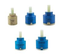 Noyau de Valve de robinet, lavabo de cuisine et robinet d'eau froide, noyau de Valve en céramique 30/35/40MM, accessoires de noyau de Valve de mélange de douche (Color : 30MM WANHAI)