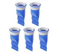 Noyau de vidange en silicone développé pour une compatibilité avec les systèmes de drainage résidentiels courants utilisant des diamètres de sortie de 40 mm à 50 mm