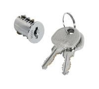 Noyau de cylindre SYMO MG1 - HAFELE - 210.40.601 Nickelé mat