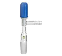 Noyau Rettberg® NS 24/29 avec tube coudé, valve PTFE 0-3 mm et olive 8 mm