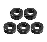 Noyau toroïdal, lot de 5, anneaux d'inductance en ferrite, poudre fer, idéal for l'alimentation (noir, 24,2 mm x 13,7 8 mm)