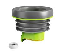 Noyaux de vidange de sol de toilettes pratiques et robustes - Anti-refoulement - Sans couvercles - Pour cuisine, salle de bain, jardin, tuyau d'arrosage - Joint de toilette facile à installer