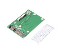 NOYITO 4,6 cm CE ZIF Disque Dur vers SATA Serial ATA 7 + 15 Broches 22 Broches Adaptateur convertisseur avec câble FFC