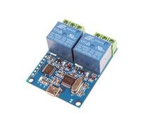 NOYITO Module relais micro USB à 2 canaux - Commutateur de contrôle intelligent USB (micro USB à 2 canaux)