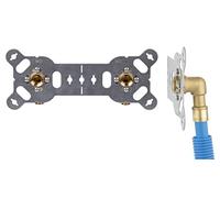 NOYON & THIEBAULT Platine Sécable sortie de Cloison pour tube PER à Glissement Ø16 raccordement robinetterie douche | baignoire | lavabo | WC | machine à laver | radiateur