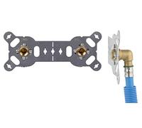 NOYON & THIEBAULT Platine Sécable sortie de Cloison pour tube PER à Sertir Ø16 raccordement robinetterie douche | baignoire | lavabo | WC | machine à laver | radiateur