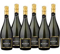 Nozeco - Vin Blanc Effervescent - Sans Alcool - Vegan (6 x 0.75 l)