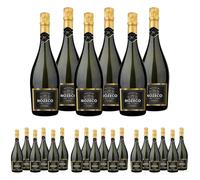 Nozeco - Vin Blanc Effervescent - Sans Alcool - Vegan (6 x 0.75 l) (Lot de 4)