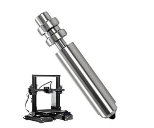 Nozzle d'imprimante 3D Hardened Steel - Accessoire d'extrusion compact de 3,3 cm - Outil d'impression de précision | Heavy Duty NozzleReplacement for 3D Printers, Smooth Extrusion Printing Part for
