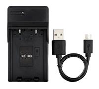 NP-100 USB Chargeur pour Casio Exilim EX-F1, Exilim Pro EX-F1 Caméra et Plus