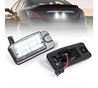 NP 2 pièces éclairage de Plaque d'immatriculation LED pour N/issan Altima L32 R-ogue T32 X-Trail Pathfinder R51 M-axima A35 Murano Z50 Z51
